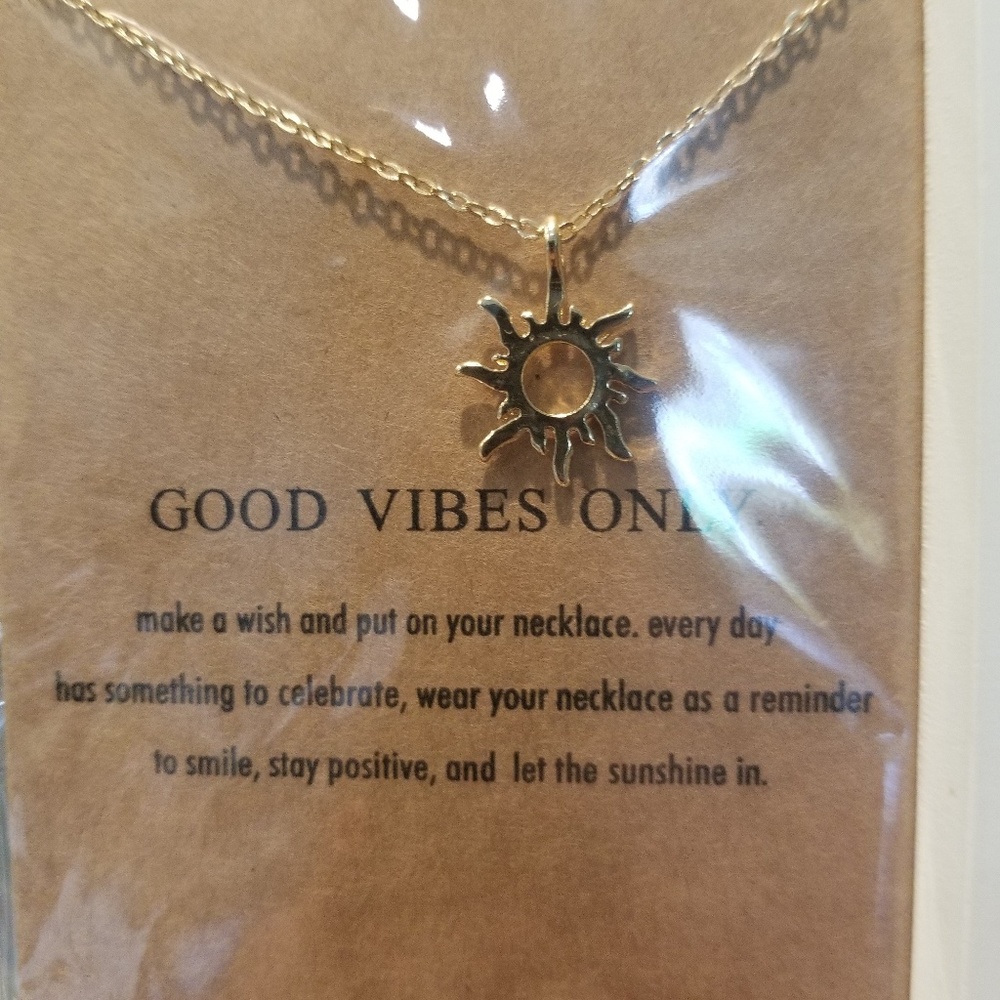 16 inch Good Vibes Necklace